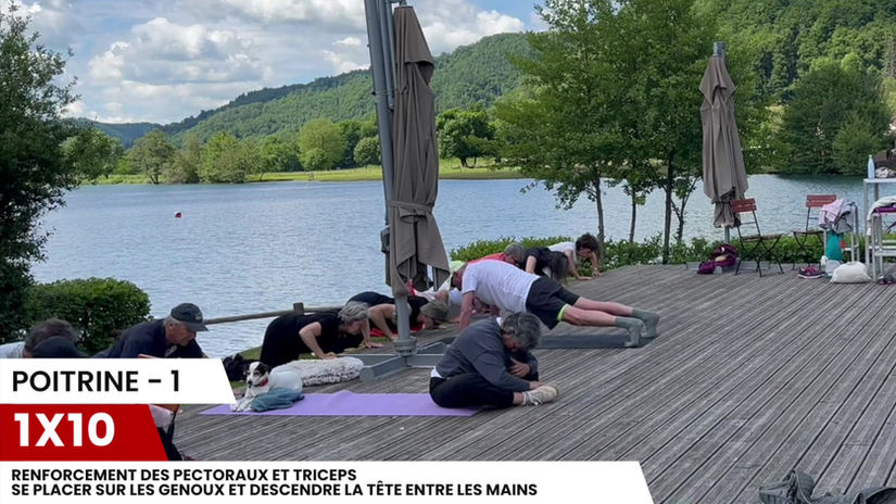 Poitrine 1 - 1X 10 répétitions
